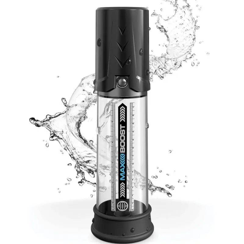 Vakuová pumpa na penis Pump Worx Max Boost, černá - obrázek 4