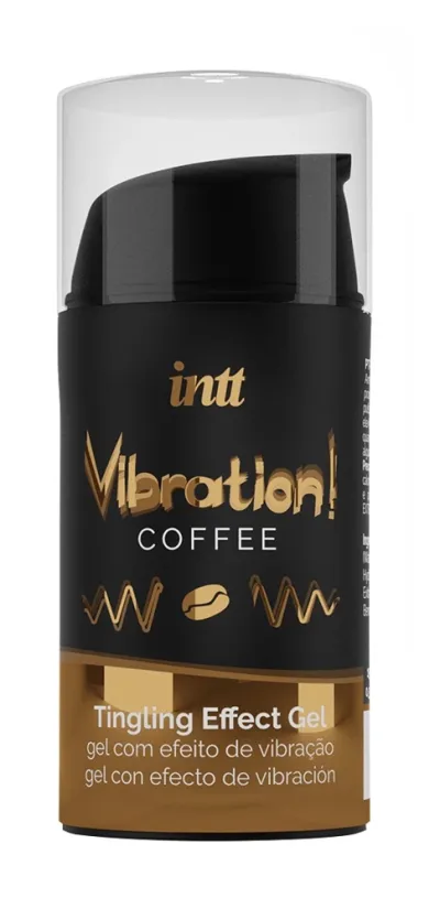 Stimulační gel intt Vibration Coffee s hřejivým a vibračním efektem, 15 ml - obrázek 2