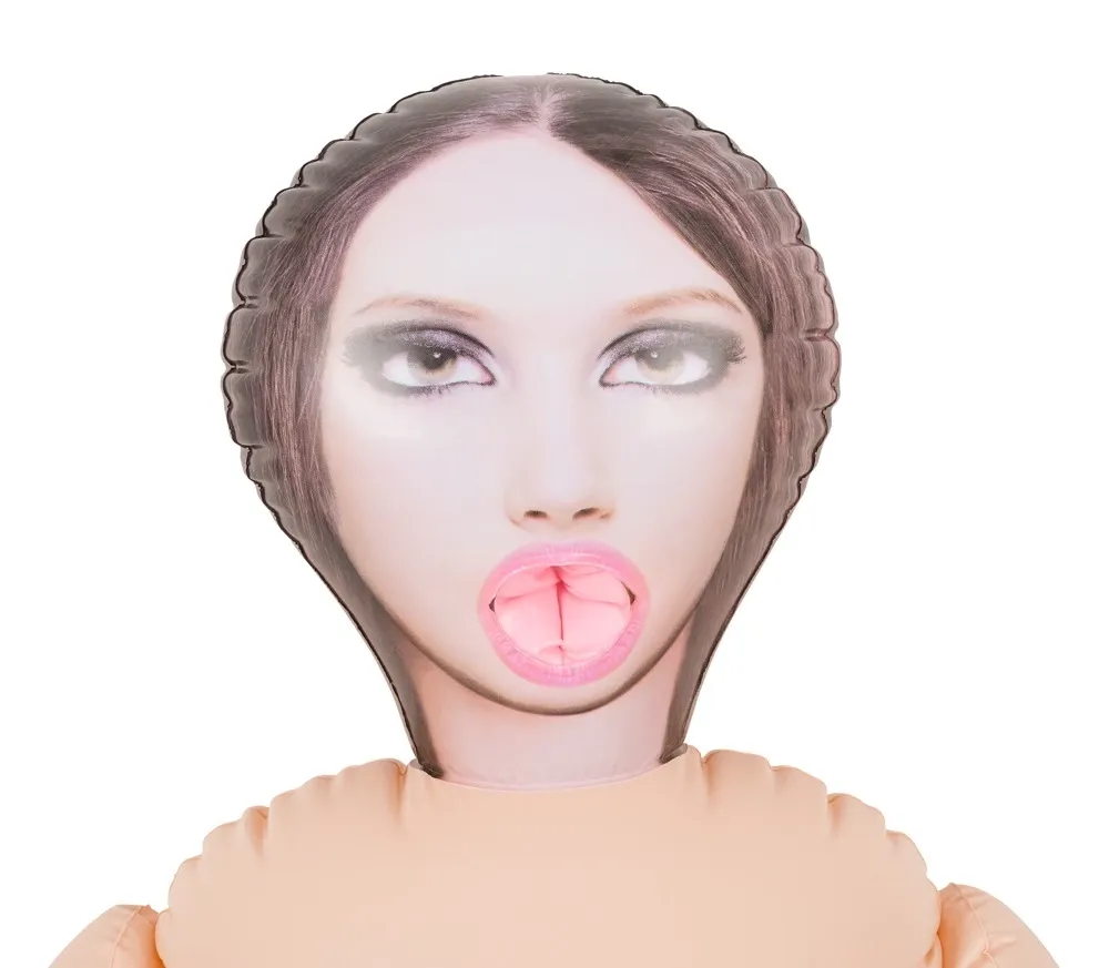 Nafukovací panna Lusting TRANS v životní velikosti s odnímatelným doplňkem, 165 cm - obrázek 4