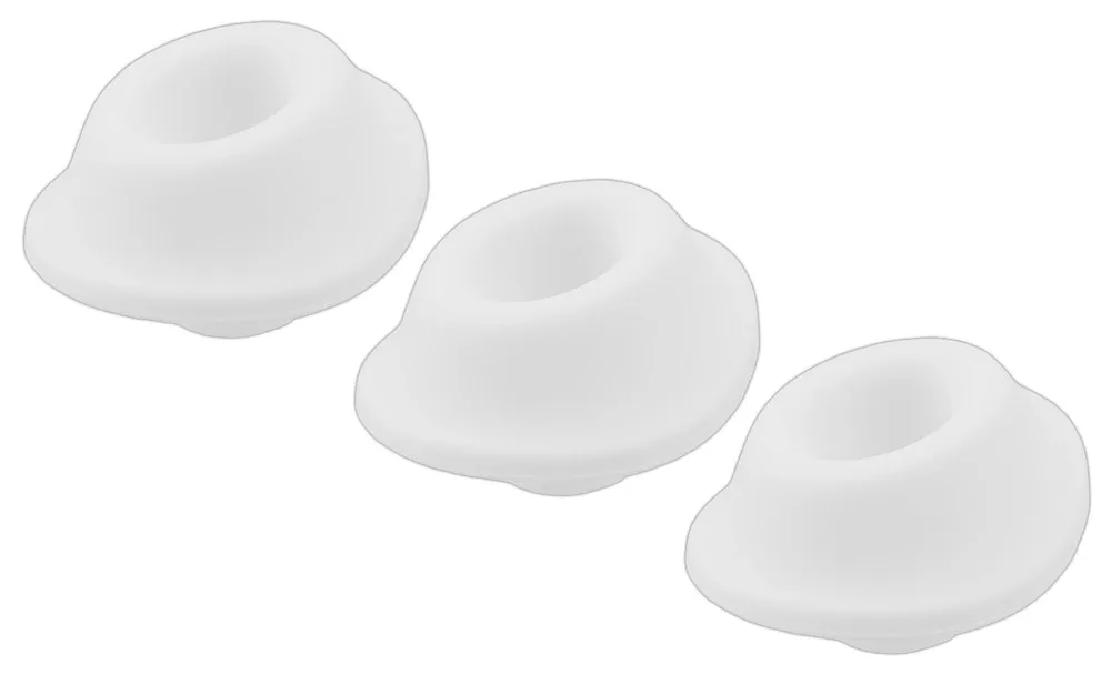 Náhradní silikonové nástavce Womanizer Heads S, bílé, 3 ks