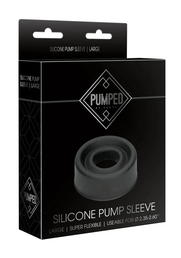 Silikonový návlek na vakuovou pumpu Pumped Comfort Sleeve, velký, průhledný - obrázek 8