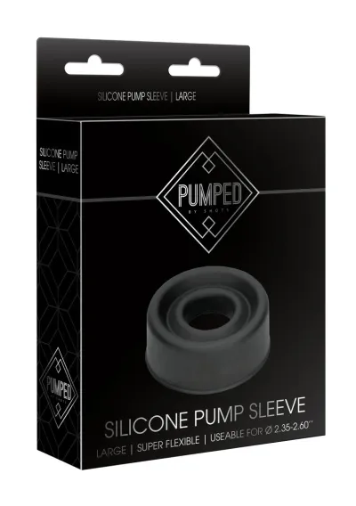 Silikonový návlek na vakuovou pumpu Pumped Comfort Sleeve, velký, průhledný - obrázek 8