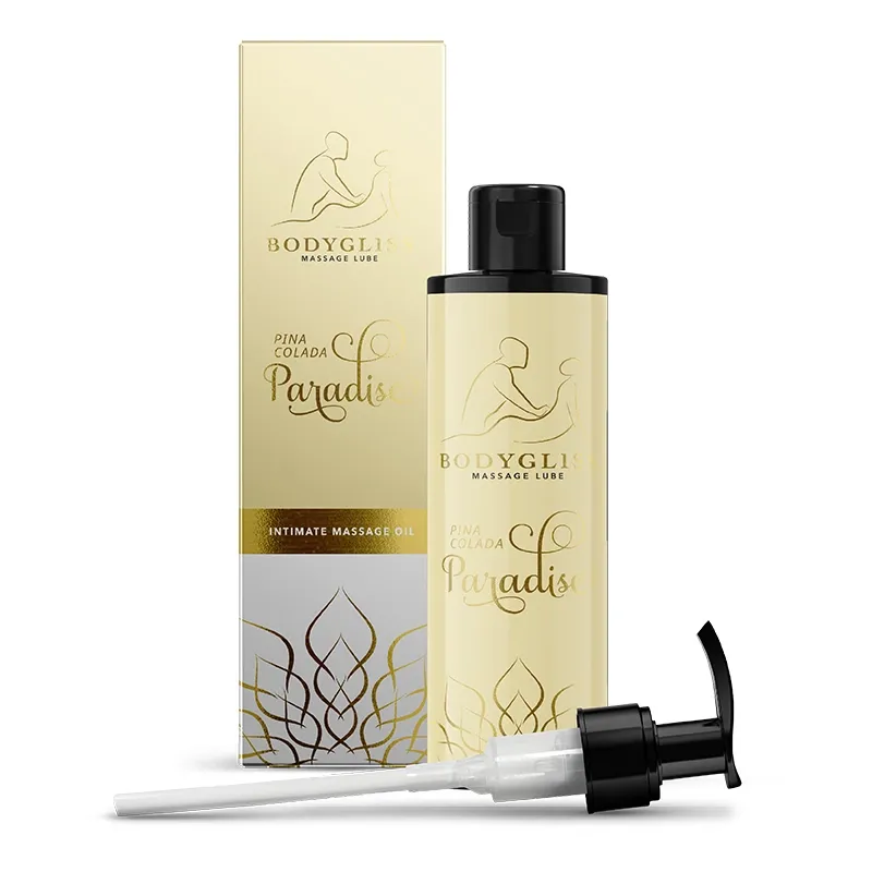 Masážní olej BodyGliss Silky Soft Oil Coconut & Rum, 150 ml