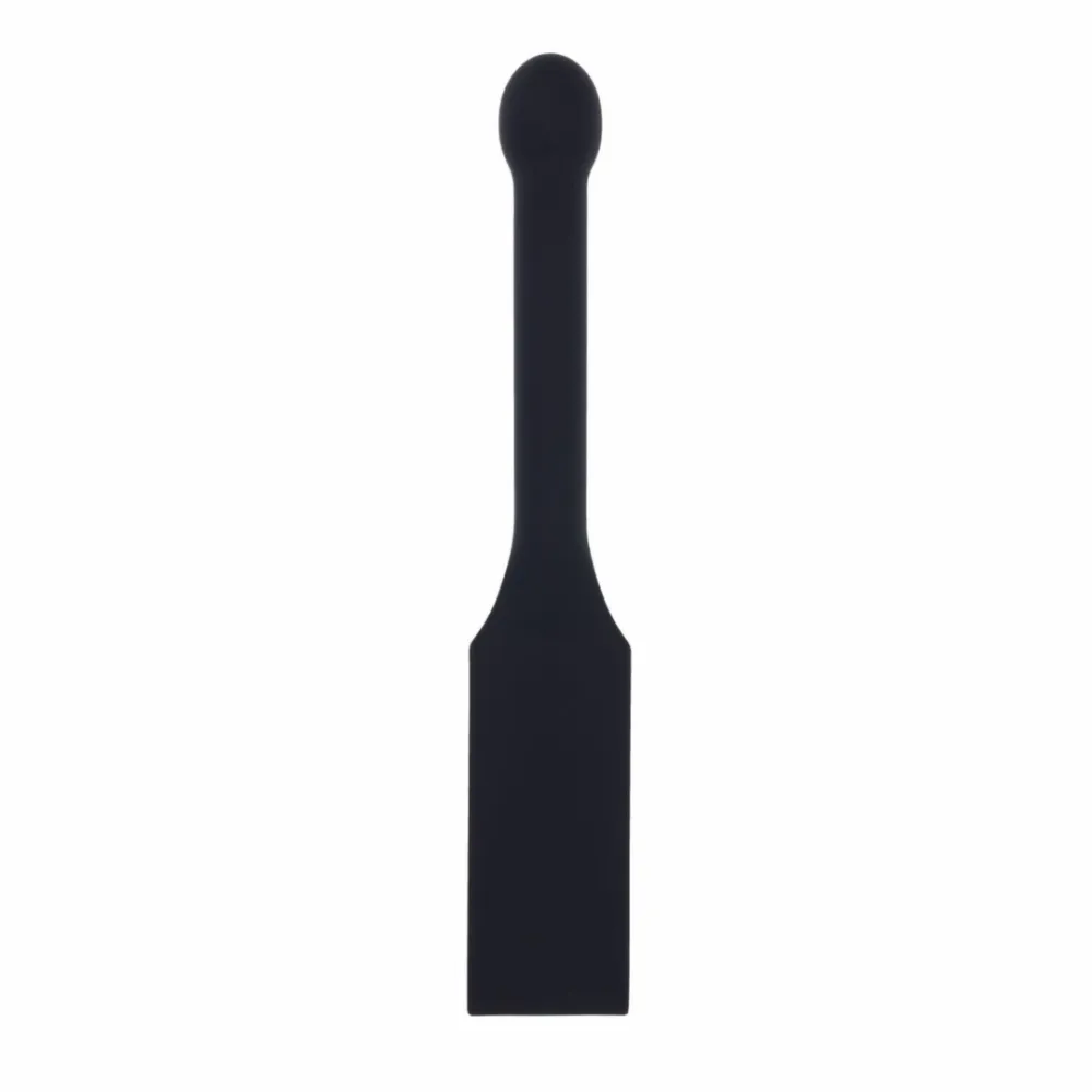 Silikonová plácačka s hroty Sportsheets Edge Spiked Paddle, kovové jádro, černá - obrázek 5