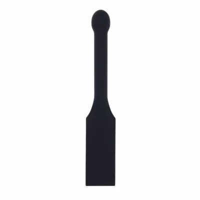 Silikonová plácačka s hroty Sportsheets Edge Spiked Paddle, kovové jádro, černá - obrázek 5