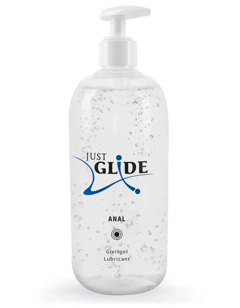 Anální lubrikační gel Just Glide Anal na vodní bázi, 500 ml
