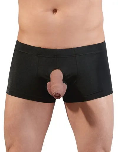 Pánské slipy NEK s anatomickým střihem a otvory, černé, L - obrázek 2