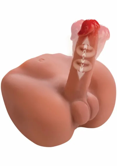 Sexuální stroj Hidden Desire Rough Rider Idol, anatomický, realistická kůže, 2,7 kg