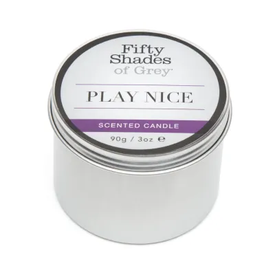 Vonná sójová svíčka Fifty Shades of Grey Play Nice, vanilka, 90 g - obrázek 2