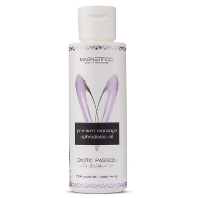 Masážní olej Magnetifico Exotic Passion z rostlinných olejů, 100 ml - obrázek 2