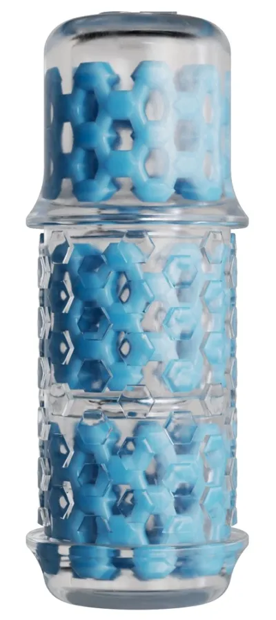 Vložka do masturbátoru The Handy Mod Sleeve Core se dvěma strukturami, 14,5 cm