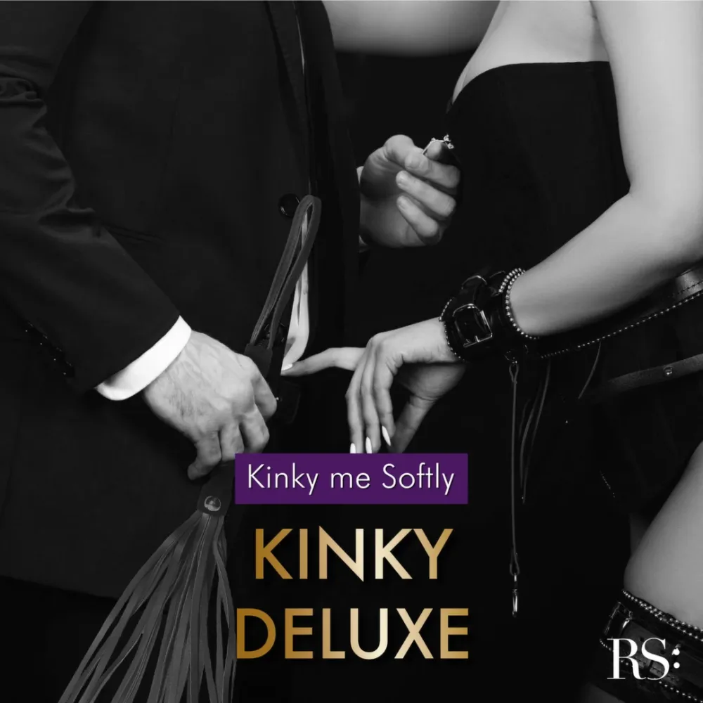 BDSM sada Rianne S Soiree Kinky Me Softly v kabelce, 7 dílů, černá - obrázek 6