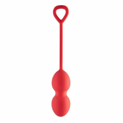 Venušiny kuličky Love Signal Playful Drops, dvojité, silikon, růžové - obrázek 2