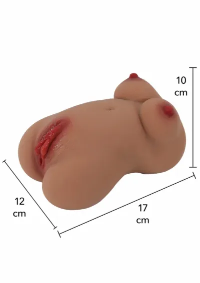 Masturbátor Bangers by Hidden Desire Tight Chubby z TPE, 16 cm, tělový - obrázek 5