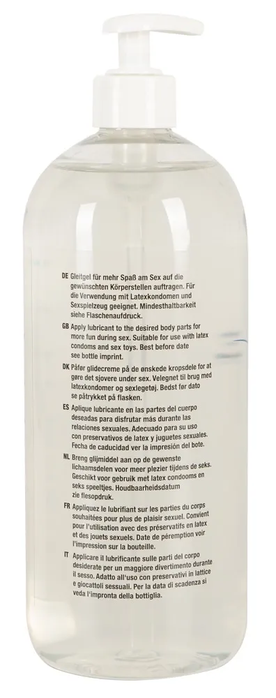 Lubrikační gel na vodní bázi Just Glide, 1 l - obrázek 2