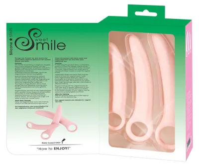 Sada silikonových trenažérů pánevního dna Sweet Smile Training Set, 3 velikosti - obrázek 8