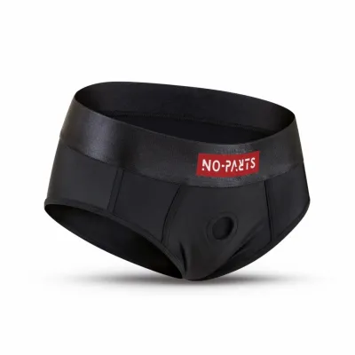 No-Parts Robin nastavitelný postroj pro strap-on M černý - obrázek 3