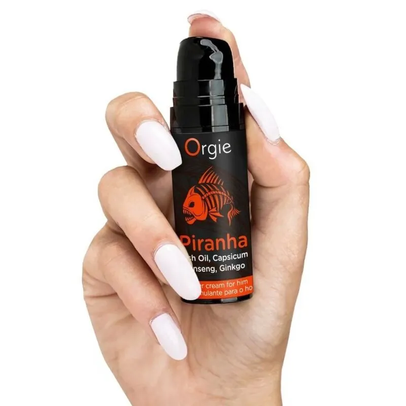 Krém pro muže Orgie Piranha Power Cream For Him, 15 ml - obrázek 2