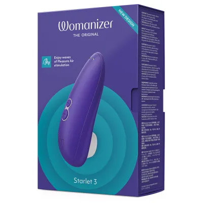 Tlakový stimulátor klitorisu Womanizer Starlet 3, indigový - obrázek 8