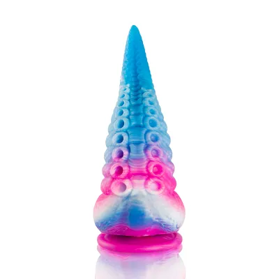 Silikonové dildo chapadlo EPIC Phorcys, malé, 17 cm, modré - obrázek 6