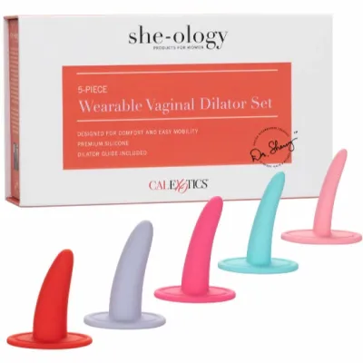 Sada silikonových dilatátorů CalExotics She-Ology, 5 ks