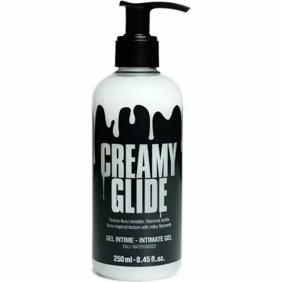 Lubrikační gel Creamy Glide s mléčným efektem, imitace spermatu, 250 ml