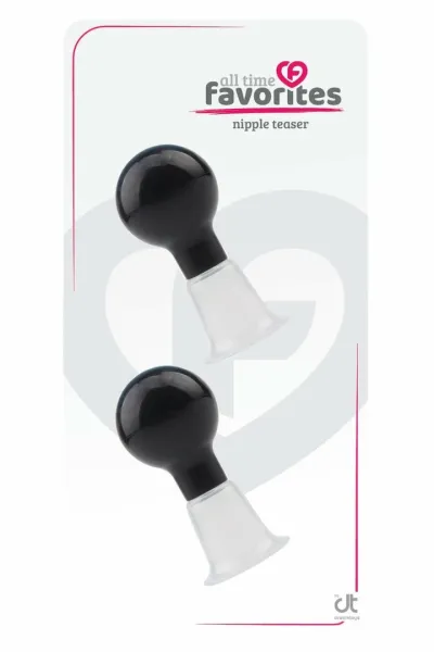 Přísavky na bradavky Dream Toys All Time Favorites Nipple Teaser, černé