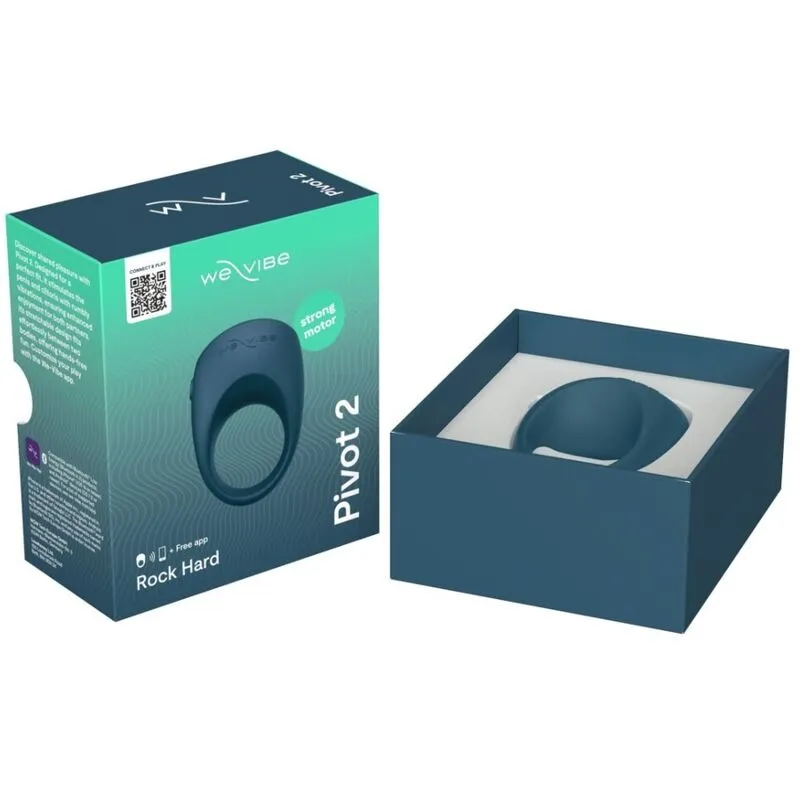 Vibrační erekční kroužek We-Vibe Pivot 2 s aplikací We-Connect, tmavě modrý - obrázek 18