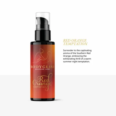 Sada lubrikačních gelů BodyGliss Travel Edition, červený pomeranč, jahoda, růže, 3 × 30 ml - obrázek 4