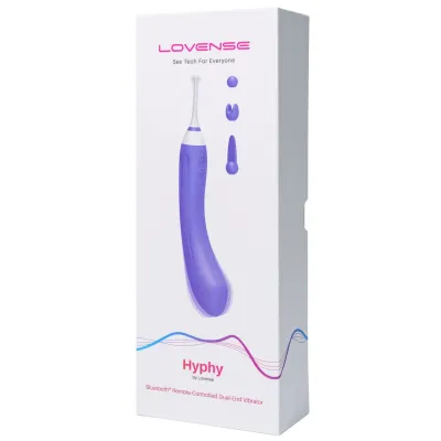 Oboustranný vibrátor Lovense Hyphy s ovládáním aplikací, růžový - obrázek 9