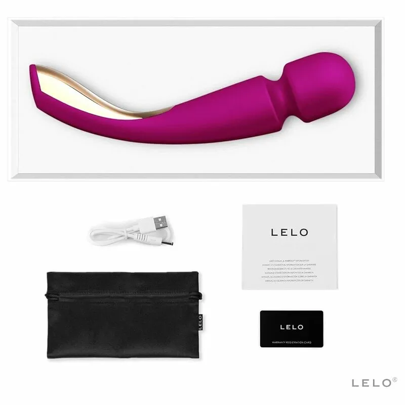 Masážní hlavice LELO Smart Wand 2 Medium, nabíjecí, fialová - obrázek 5