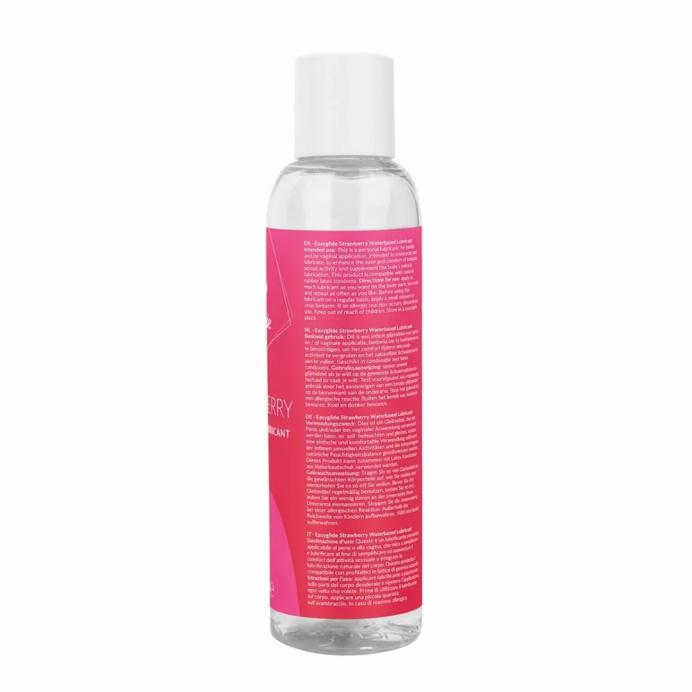 Lubrikační gel EasyGlide Strawberry s příchutí jahody, na vodní bázi, 150 ml - obrázek 7