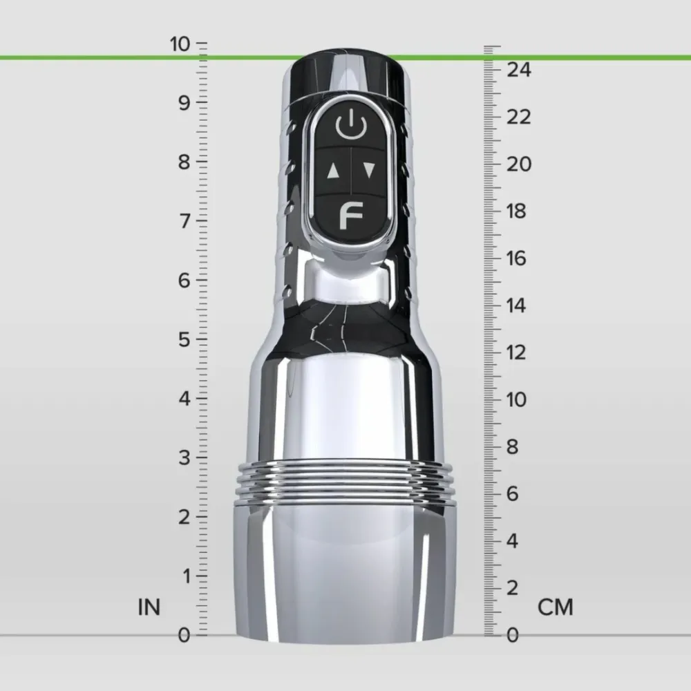 Vibrační masturbátor Fleshlight Quiver s funkcí ohřevu, černý - obrázek 10