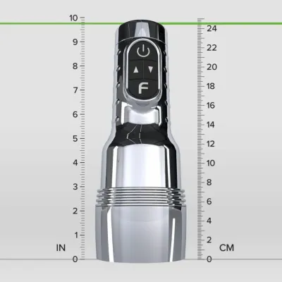 Vibrační masturbátor Fleshlight Quiver s funkcí ohřevu, černý - obrázek 10