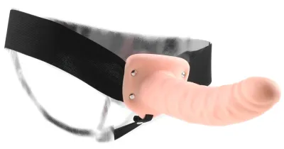 Dutý strap-on Fetish Fantasy Series, 19 cm, tělový - obrázek 4
