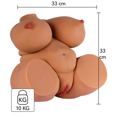 Realistické torzo XL Hidden Desire Bangers Big Fat Banging Babe, 10 kg - obrázek 6
