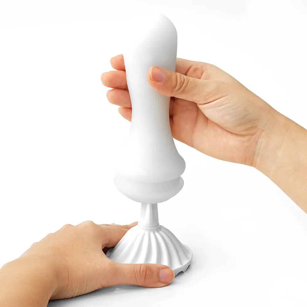 Tenga Flex Rocky Black, spirálový masturbátor s pevnou strukturou, černý - obrázek 10