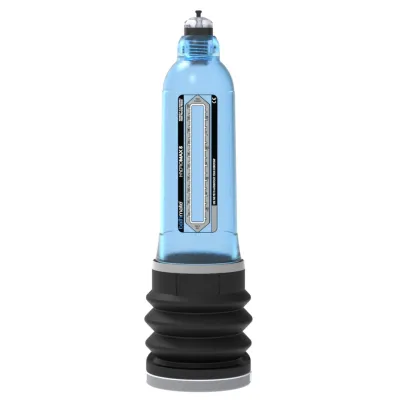 Vodní vakuová pumpa na penis Bathmate Hydromax8, modrá