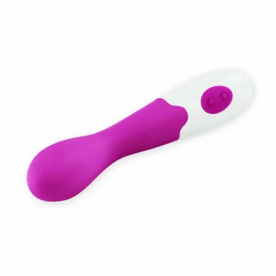 Vibrátor Pretty Love Flirtation Bishop, lila a bílý, 18 cm - obrázek 4