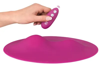 Vibrační podložka na sezení You2Toys Vibepad s dálkovým ovladačem, černá - obrázek 4