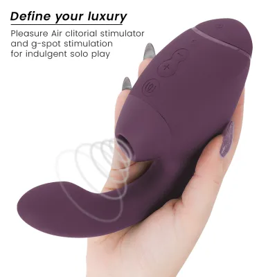 Rabbit vibrátor s tlakovým stimulátorem klitorisu Womanizer Duo Next, tmavě fialový - obrázek 5