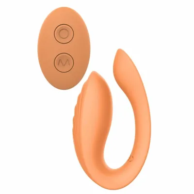 Vibrátor pro páry Dream Toys Glam s dálkovým ovládáním, ohebný, zlatý - obrázek 5