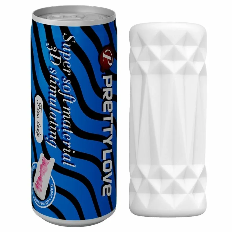 Masturbátor ve tvaru plechovky Pretty Love 3D, model 2