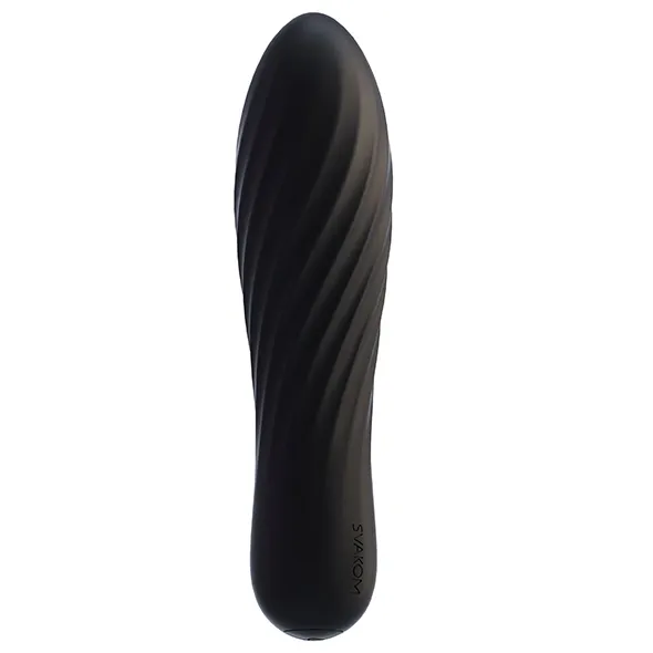 Minivibrátor Svakom Tulip s 10 režimy, silikonový, černý