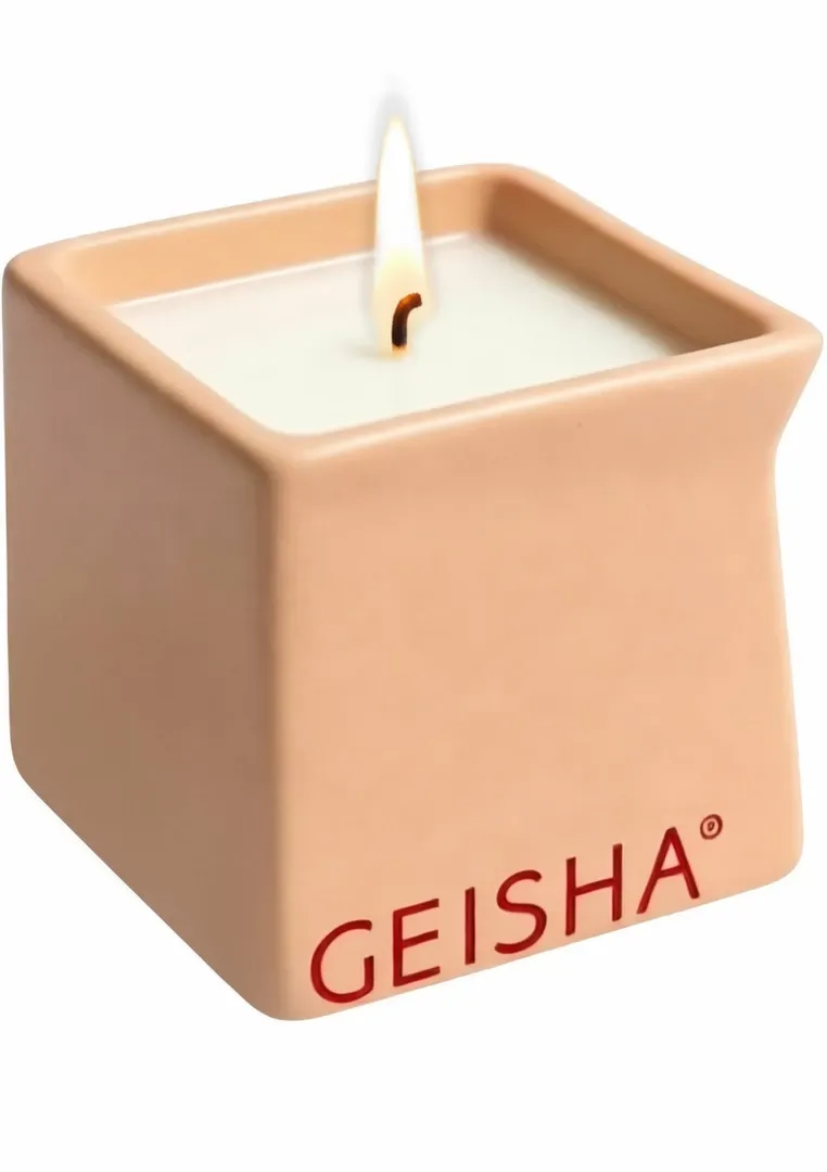 Masážní svíčka GEISHA Sensual Massage Candle, 145 ml - obrázek 3