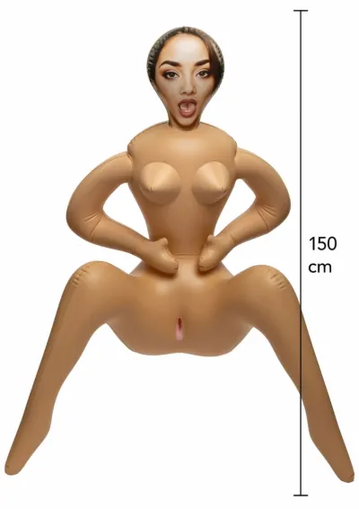Nafukovací panna Spicy Sofia Latina, 150 cm, PVC - obrázek 3