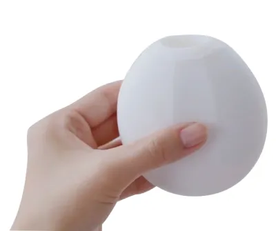 Masturbátor Tenga GEO Aqua s geometrickou strukturou, opakovaně použitelný, modrý - obrázek 9