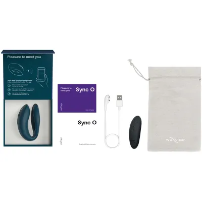 Nastavitelný vibrátor pro páry We-Vibe Sync 2, sametově zelený - obrázek 2