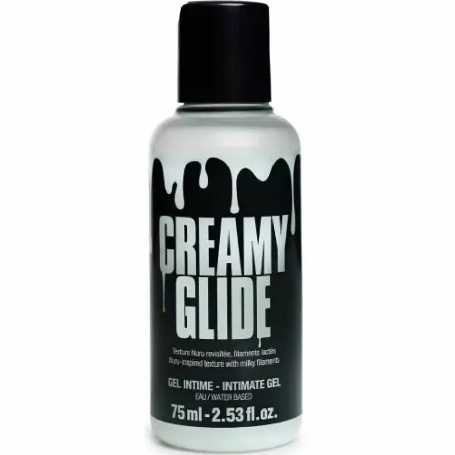 Lubrikační gel Creamy Glide s mléčným efektem, imitace spermatu, 75 ml