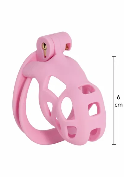 Klec cudnosti Hidden Desire Extreme Penis Prison Short, ABS plast, černá - obrázek 5